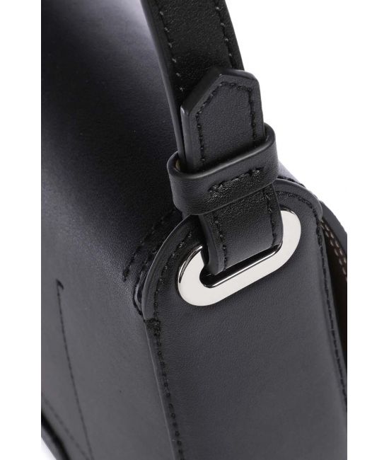Γυναικεία Δερμάτινη K/Circle Τσάντα Μαύρη Karl Lagerfeld A1W30212-999 Black