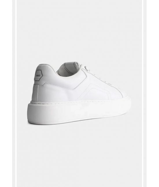 Ανδρικά Δερμάτινα Phat Q Sneakers Λευκά BALR. B1511.1050-WHITE