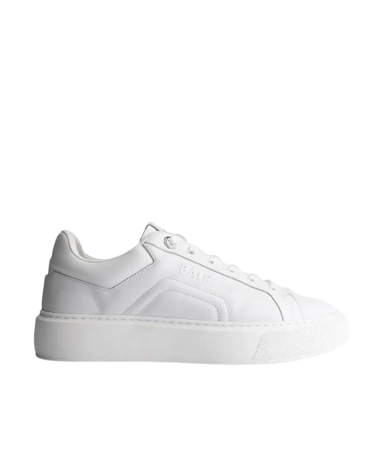 Ανδρικά Δερμάτινα Phat Q Sneakers Λευκά BALR. B1511.1050-WHITE