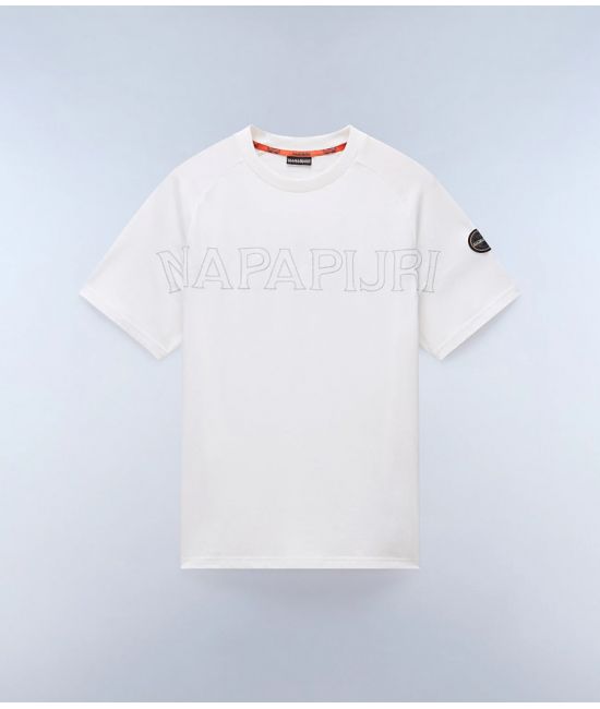 Ανδρικό Ambra T-shirt Λευκό Napapijri NP0A4IEG-2061