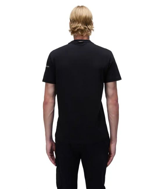 Ανδρικό S-Badge T-shirt Μαύρο Napapijri NP0A4I3N-0411