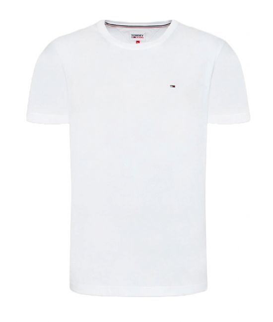 Ανδρικό T-shirt Λευκό Tommy Jeans DM0DM04411-100