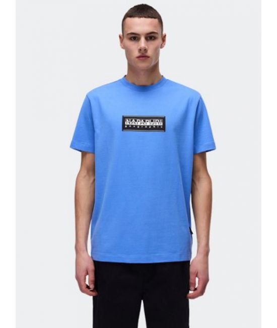 Ανδρικό S-Box T-shirt Γαλάζιο Napapijri NP0A4I3L-B2V1