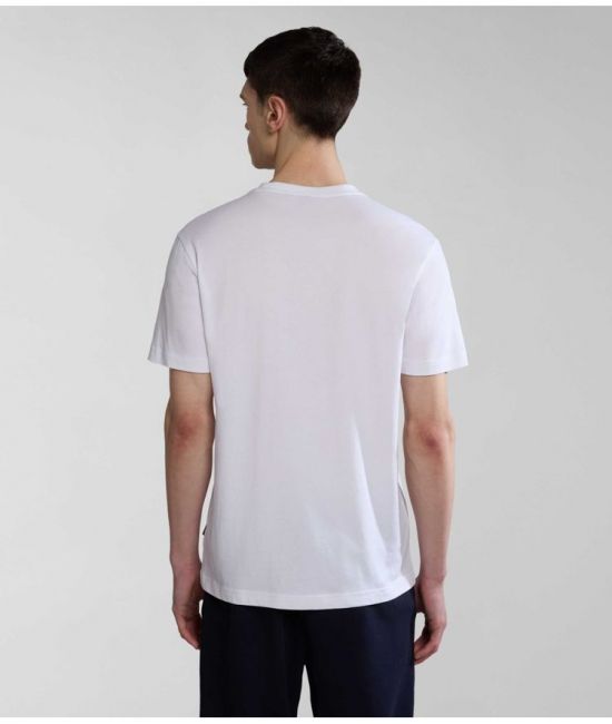 Ανδρικό S-Kasba T-shirt Λευκό Napapijri NP0A4HQQ-0021