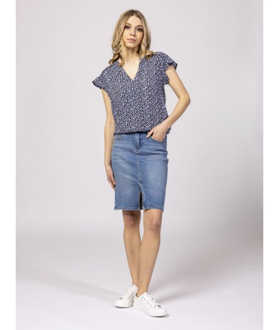 Γυναικείο Rusty T-shirt Navy Μπλε Heavy Tools T40016-FLORA