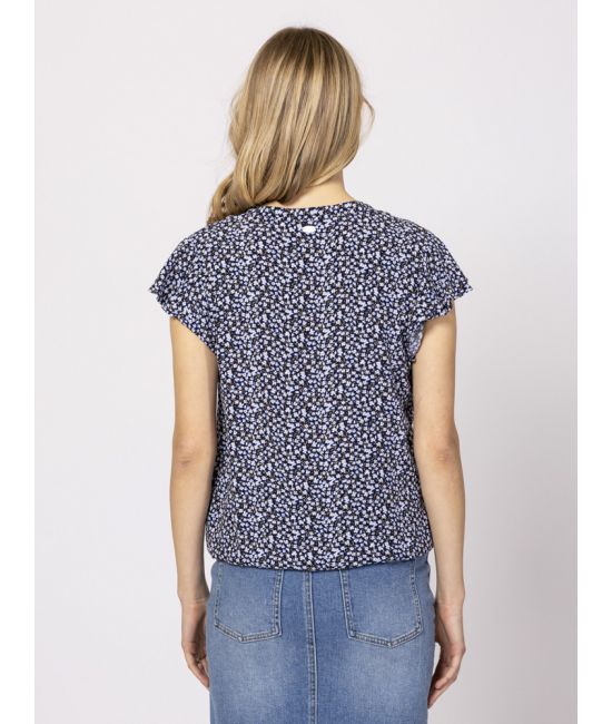 Γυναικείο Rusty T-shirt Navy Μπλε Heavy Tools T40016-FLORA