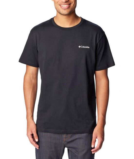 Ανδρικό CSC Basic Logo T-shirt Μαύρο Columbia 1680053-022