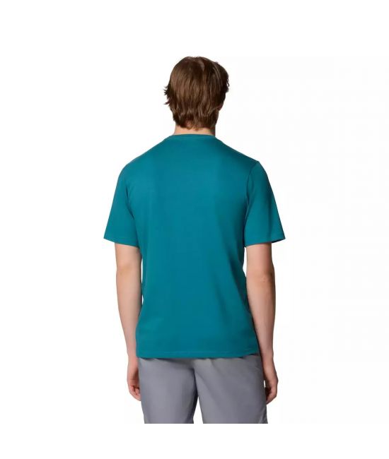 Ανδρικό CSC Basic Logo T-shirt Πετρόλ Columbia 1680053-364