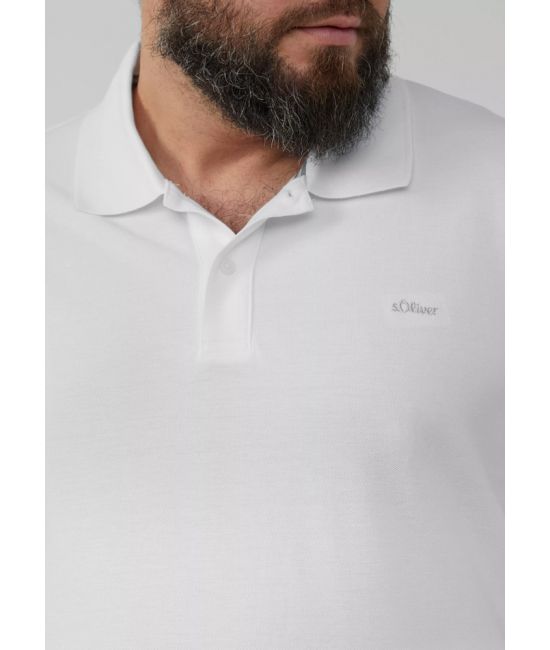 Ανδρικό Polo Λευκό S.Oliver 2164768-01D2