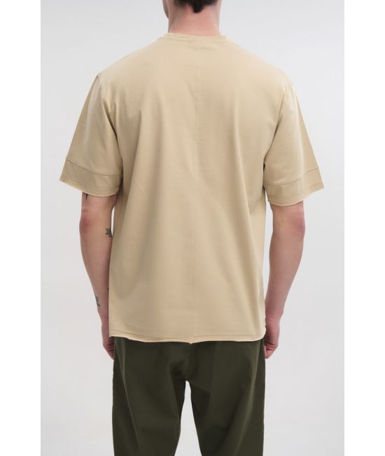 Ανδρικό T-shirt Μπεζ Royal Denim IMPERIA-BEIGE