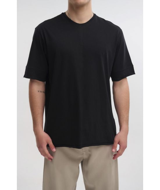 Ανδρικό T-shirt Μαύρο Royal Denim IMPERIA-BLACK