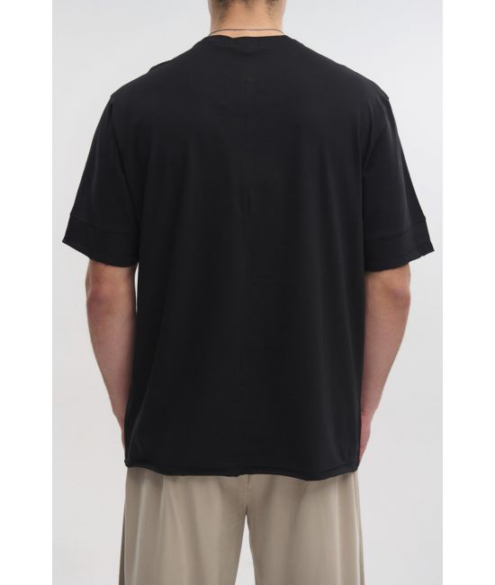 Ανδρικό T-shirt Μαύρο Royal Denim IMPERIA-BLACK