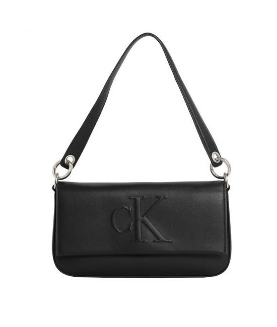 Γυναικεία Τσάντα Ώμου Μαύρη Calvin Klein LV04K3148G-UB1