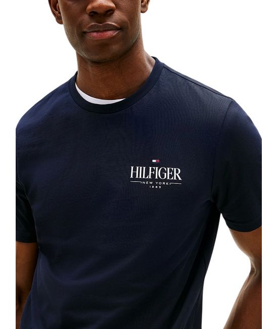 Ανδρικό T-shirt Navy Μπλε Tommy Hilfiger MW0MW39355-DW5