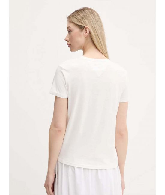Γυναικείο T-shirt Λευκό Tommy Jeans DW0DW21404-YBL