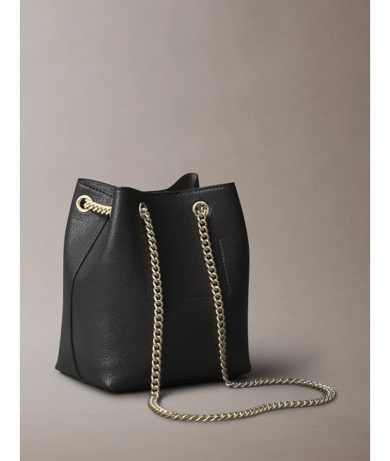 Γυναικεία Bucket Τσάντα Μαύρη Calvin Klein LV04F3214G-UB1