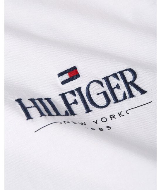 Ανδρικό T-shirt Λευκό Tommy Hilfiger MW0MW39355-YBR