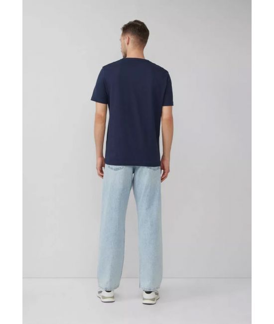 Ανδρικό T-shirt Navy Μπλε S.Oliver 2166827-58D1