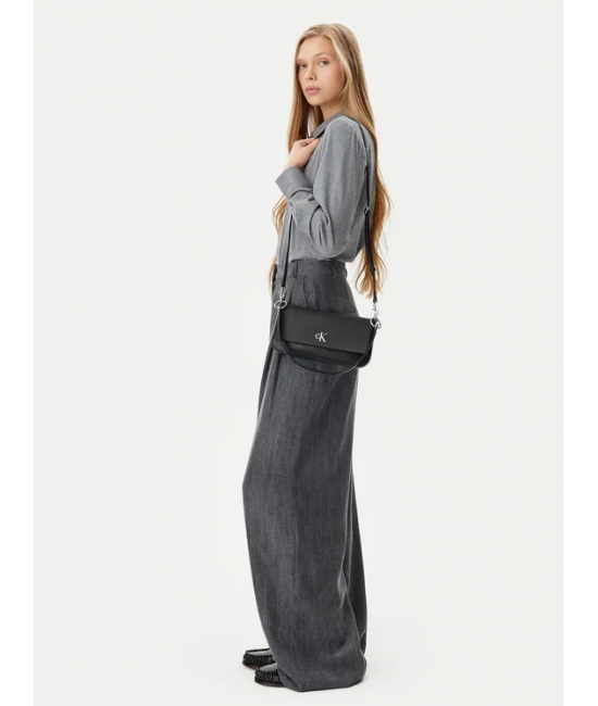 Γυναικεία Τσάντα Ώμου Μαύρη Calvin Klein LV04K3161G-UB1
