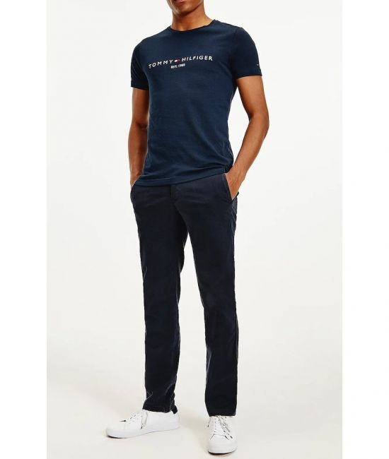 Ανδρικό T-shirt Navy Μπλε Tommy Hilfiger MW0MW11465-403