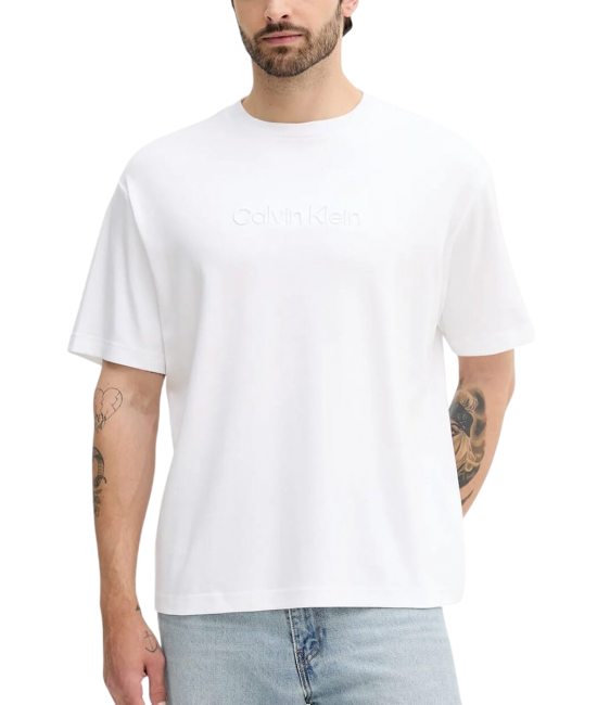 Ανδρικό T-shirt Λευκό Calvin Klein LV04LC206G-YAF