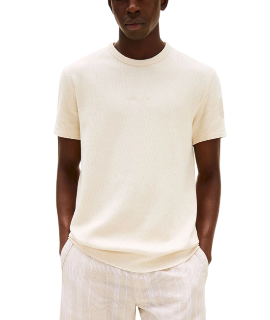 Ανδρικό T-shirt Μπεζ Tommy Jeans DM0DM21778-ACH