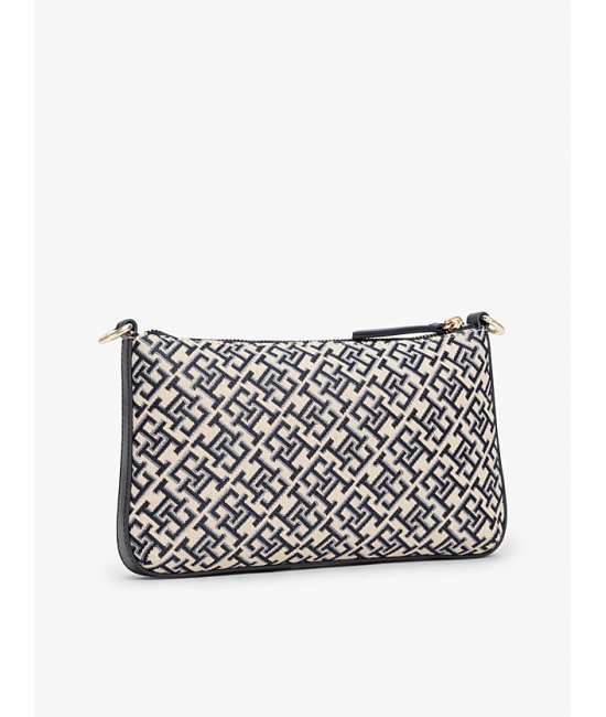 Γυναικείος TH Monogram Φάκελος Μπλε Tommy Hilfiger AW0AW17828-DW6