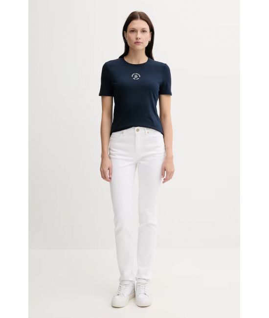 Γυναικείο T-shirt Navy Μπλε Tommy Hilfiger WW0WW45809-C1G