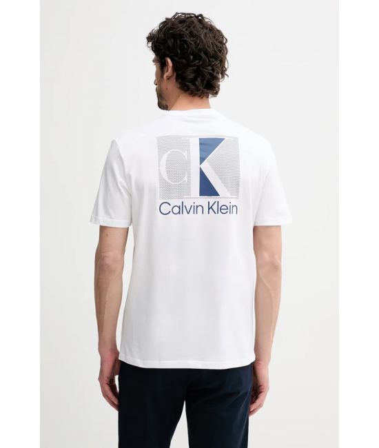 Ανδρικό T-shirt Λευκό Calvin Klein LV04RC853G-YAF