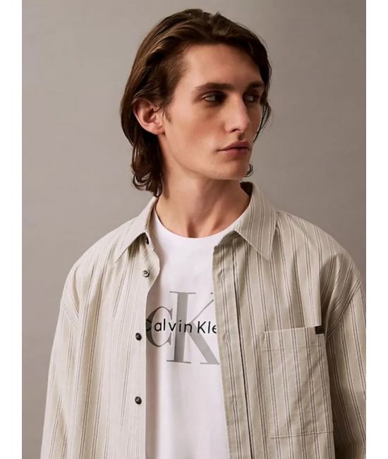 Ανδρικό Hero Monologo T-shirt Λευκό Calvin Klein LV04RB862G-YAA