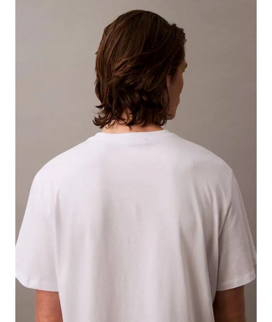 Ανδρικό Hero Monologo T-shirt Λευκό Calvin Klein LV04RB862G-YAA