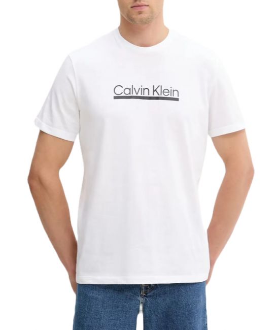 Ανδρικό T-shirt Λευκό Calvin Klein LV04RC852G-YAF
