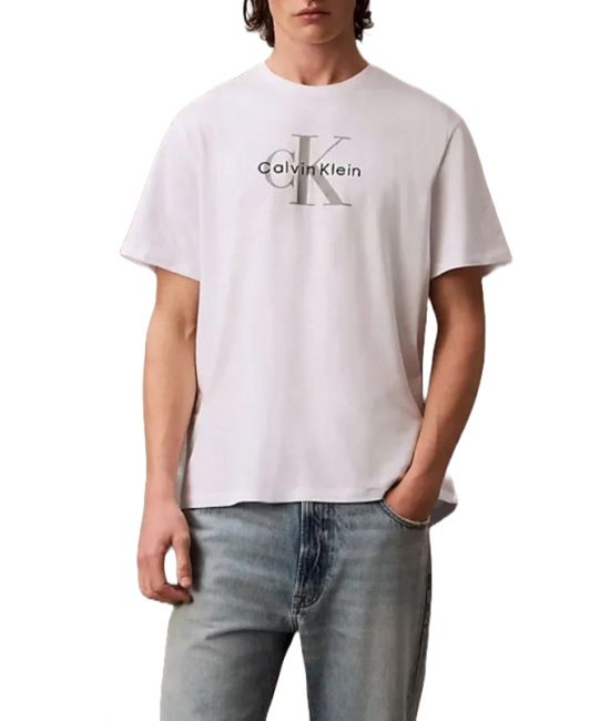 Ανδρικό Hero Monologo T-shirt Λευκό Calvin Klein LV04RB862G-YAA
