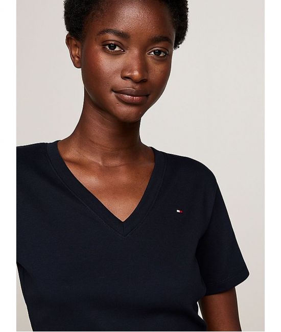 Γυναικείο T-shirt Navy Μπλε Tommy Hilfiger WW0WW40584-02G