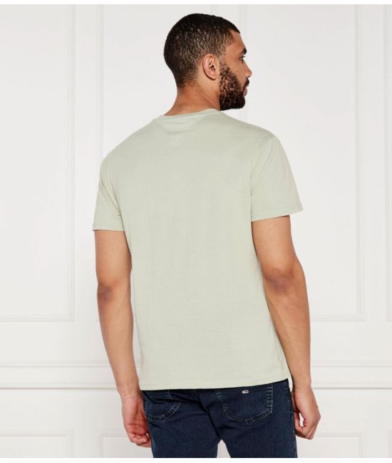Ανδρικό T-shirt Μέντα Tommy Jeans DM0DM21941-M1C