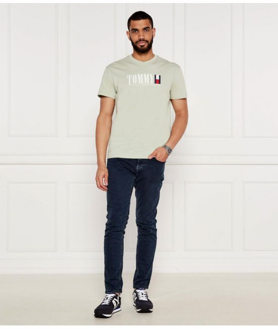 Ανδρικό T-shirt Μέντα Tommy Jeans DM0DM21941-M1C
