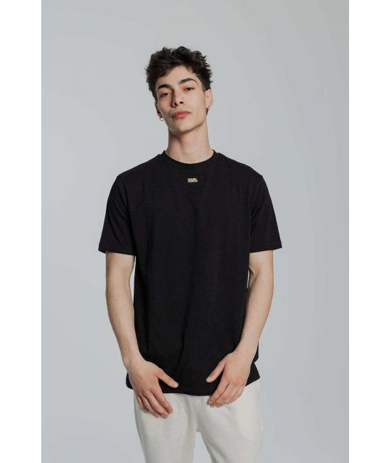 Ανδρικό T-shirt Μαύρο Karl Lagerfeld 755058 552235-160