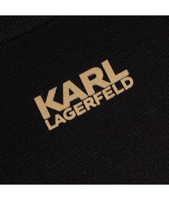 Ανδρικό T-shirt Μαύρο Karl Lagerfeld 755058 552235-160