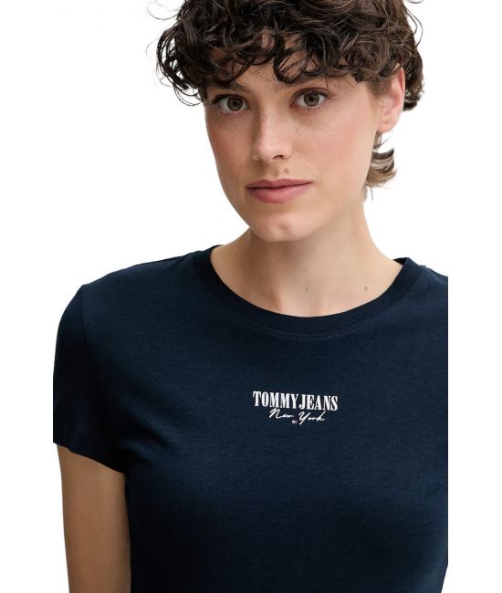 Γυναικείο Slim T-shirt Navy Μπλε Tommy Jeans DW0DW20913-C1G