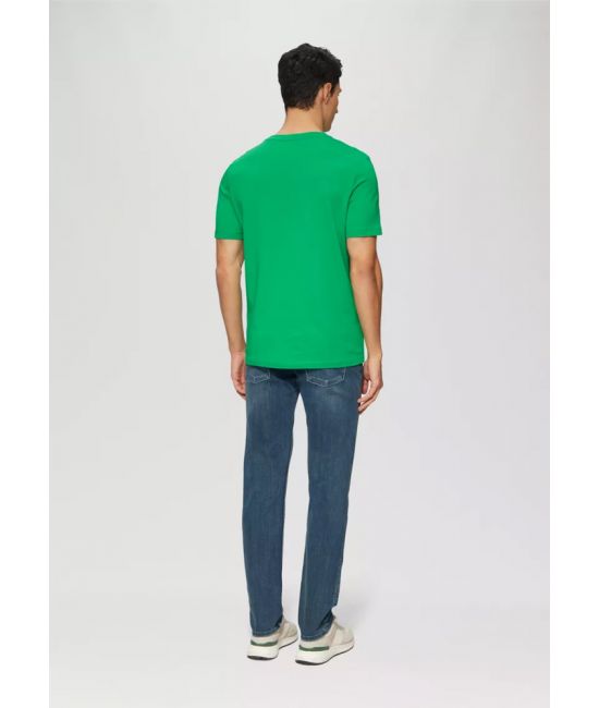 Ανδρικό T-shirt Πράσινο S.Oliver 2139909-75D1