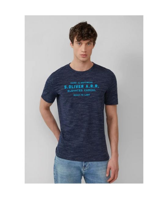 Ανδρικό T-shirt Navy Μπλε S.Oliver 2161564-58D1