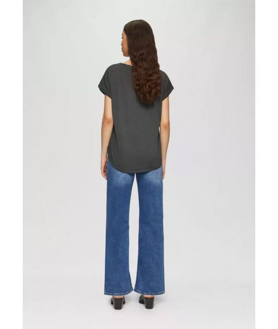 Γυναικείο T-shirt Μαύρο S.Oliver 2162987-99D0