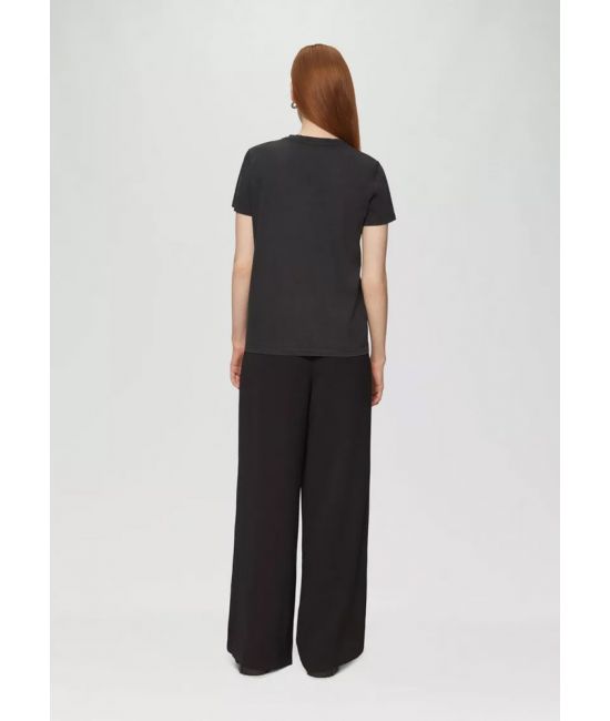 Γυναικείο T-shirt Μαύρο S.Oliver 2165278-99D1