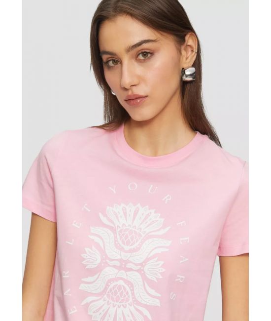 Γυναικείο T-shirt Ροζ S.Oliver 2165280-41D1