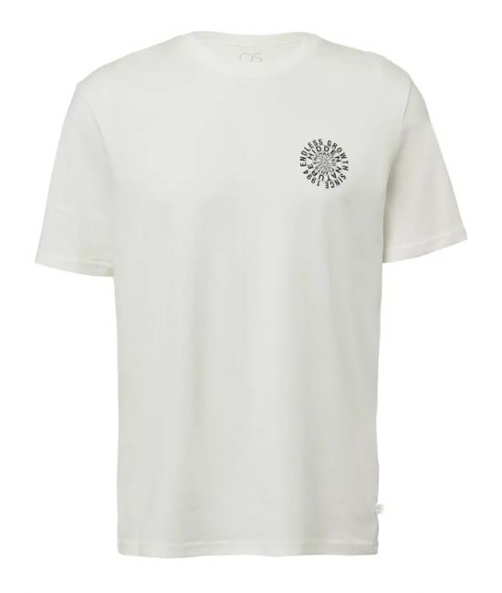 Ανδρικό T-shirt Λευκό S.Oliver 2167419-0210