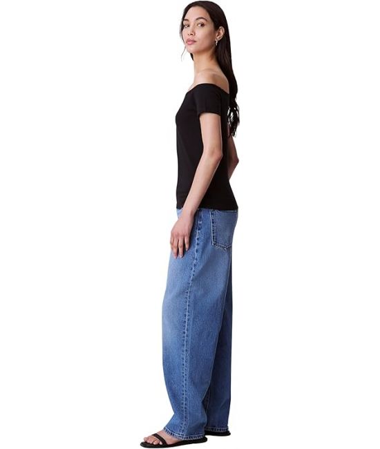 Γυναικείο Τοπ Μαύρο Calvin Klein LV047C203G-UB1