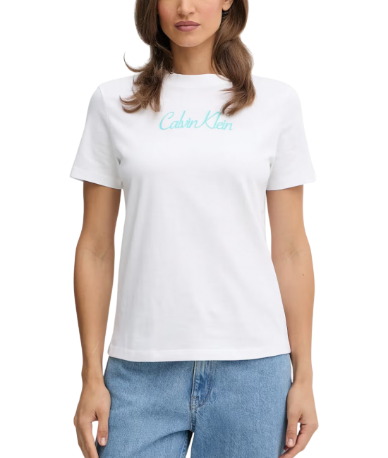 Γυναικείο T-shirt Λευκό Calvin Klein LV047C854G-YAA