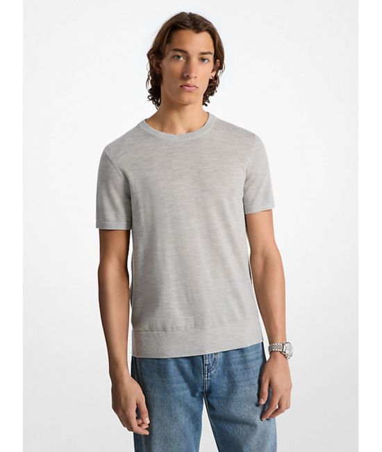 Ανδρικό T-shirt Γκρι Michael Kors CR560DE7AP-030