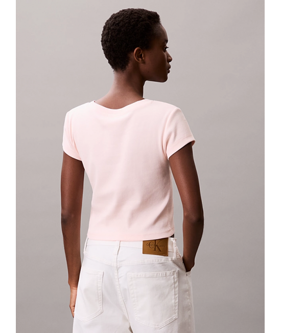 Γυναικείο T-shirt Ροζ Calvin Klein LV047C910G-VI7
