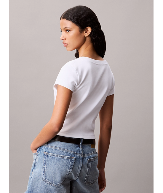 Γυναικείο T-shirt Λευκό Calvin Klein LV047C910G-YAA